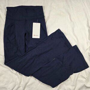 Lululemon Groove Pants Bootcut Womens Size 6 Blue High-Rise Full-On Luon Pants